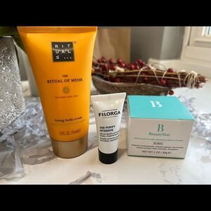 NEW Beauty box Skincare set FILORGA Wrinkle Serum, Beauty Stat Cream, Body Cream